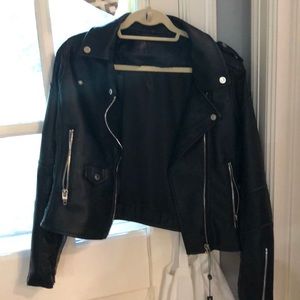 Leather jacket